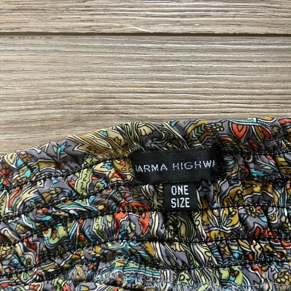 Karma Highway Paisley Wide-Leg Pants - Picture 3 of 3